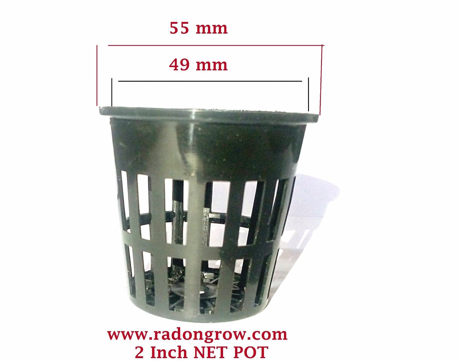 Hydroponic Net Pot 2 Inch Qty 100 Nos. – RADONGROW Pvt Ltd
